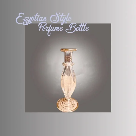 Egyptian Style Other Vintage Clear Glass Egyptian Style